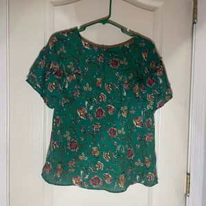 Cute Floral Blouse